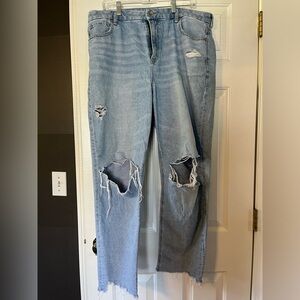 American Eagle curvy mom jean